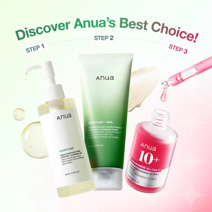 Anua 3-Step Glass Skin Set